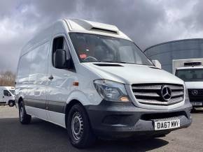MERCEDES-BENZ SPRINTER 2018 (67) at Peaks Trading Limited Burnley