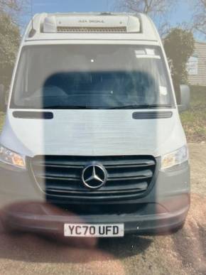 MERCEDES-BENZ SPRINTER 2021 (70) at Peaks Trading Limited Burnley