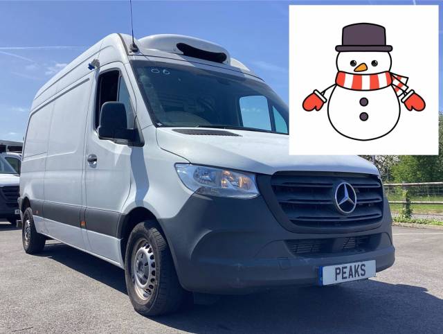 Mercedes-Benz Sprinter 2.1 EX PHARMACEUTICAL FREEZER VAN STANDBY 🧊 Temperature Controlled Diesel White