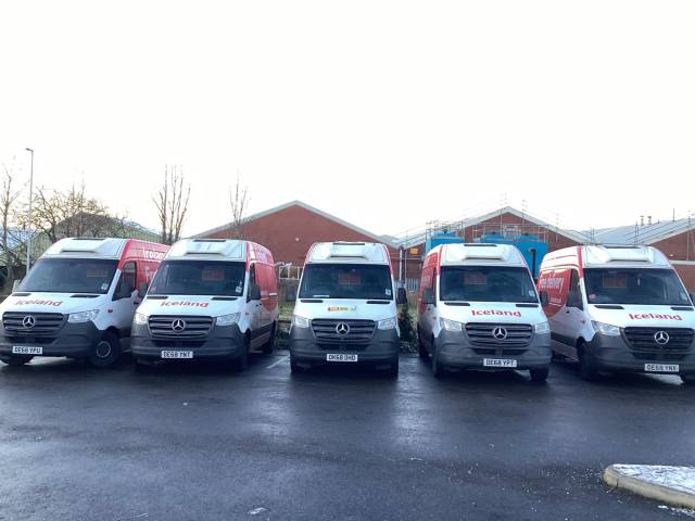 Mercedes-Benz Sprinter EX ICELAND FREEZER AUTOMATIC 🧊🥶 🚚 A/C Temperature Controlled Diesel